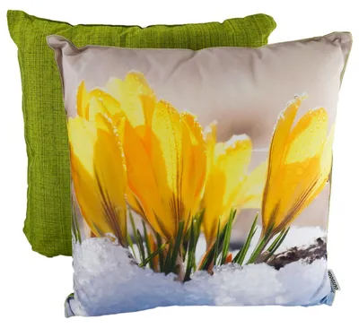 Produktbild von Dekokissen 45x45x12cm Outdoorkissen Herbst wetterbeständig Foto-Motive
