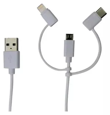 Image de Câble Usb A/usb-c-micro Usb.certifie Mfi - Sinox