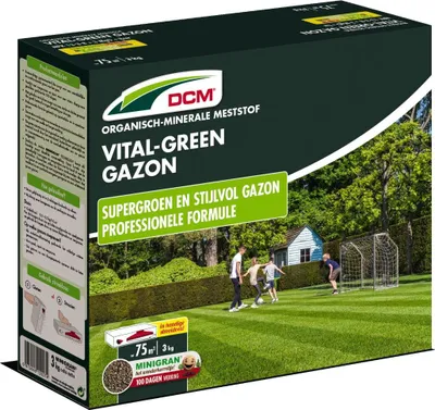 Produktbild von Dünger vital-grüner Rasen 3 kg - Dcm