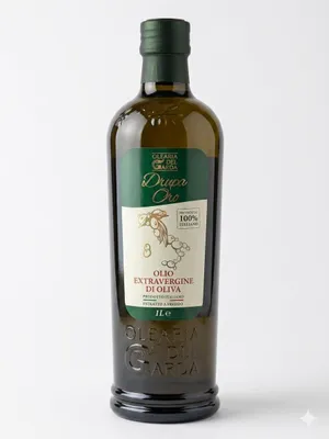 Produktbild von Drupa Oro Natives Olivenöl Extra 1L – 100% Italienisch, Kaltgepresst (Olearia del Garda)