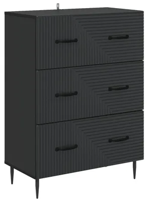 Immagine prodotto di Mobile con Cassetti Nero 66 x 34,5 x 89,5 cm