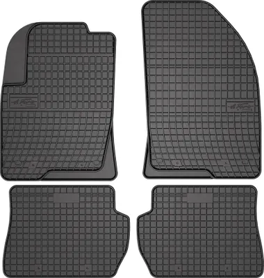 Imagen del producto de Alfombrillas de goma para Mazda 2 I 2002-2007 (hatchback) – juego de 4 piezas, negro, a medida