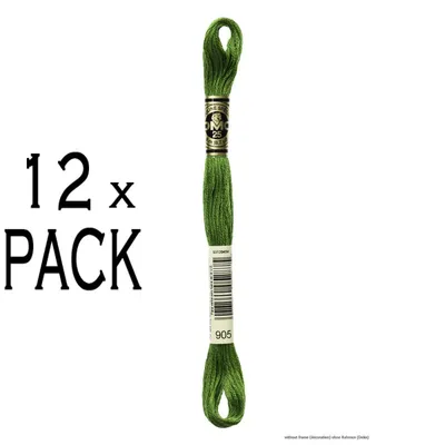 Immagine prodotto di 12x Filo da ricamo DMC Mouline Special 117MC -905, 6 veli, 8m, PU