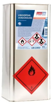 Produktbild von EUROLUB Verdünner Entfeter 10012628 6L Kanister