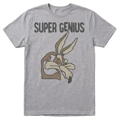 Image de T-shirt Looney Tunes - "The High IQ" - Unie Homme/Femme - Modèle TV36727 (4XL) (Couleur heather sportive)