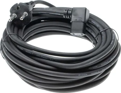 Produktbild von vhbw Stromkabel kompatibel mit Tennant V5 Staubsauger - 10 m Kabel, Anschlusskabel