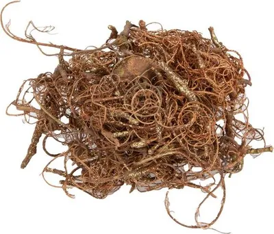 Produktbild von Curly Moos Natur-Gold glitzer 500g