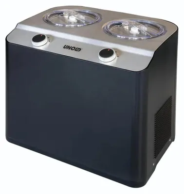 Immagine prodotto di Unold Doppio Compressore per Gelato 2,4 L 250 W Nero, Acciaio Satinato