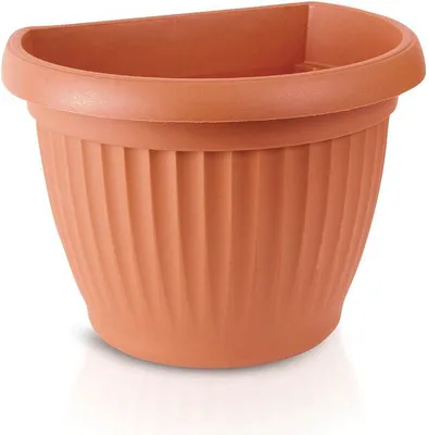 Produktbild von Wandblumentopf TERRA 22 cm - Farbe: Terrakotta