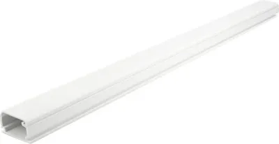 Immagine prodotto di DELOCK DeLOCK Canalina per cavi con coperchio autoadesivo 35 x 20 mm - lunghezza 1 m bianco