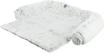 Produktbild von TRIXIE Polster-Schondecke Harvey - weiß-schwarz - 90 × 90 cm