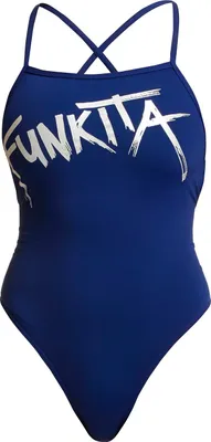 Produktbild von Funkita Badeanzug Damen Zinc´d blau schnelltrockend, Größe:38