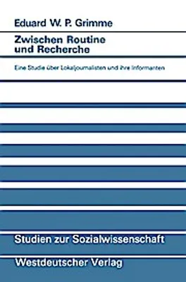 Produktbild von Zwischen Routine und Recherche