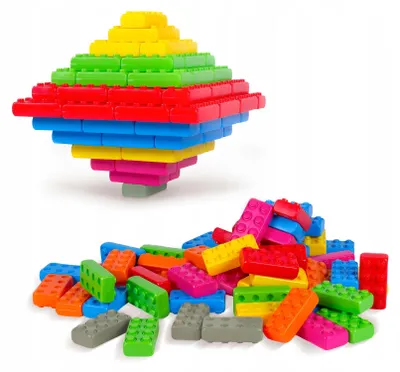 Obrázok produktu pre Marioinex JUNIOR Stavebné kocky Tehly 140 prvkov