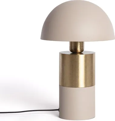 Produktbild von Tischlampe aus Metall Tanev Lis Beige