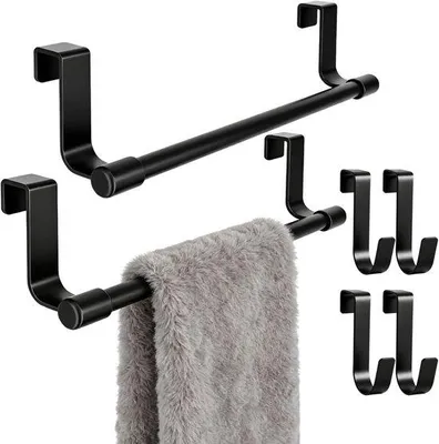 Produktbild von Famanu Handtuchhalter für Küche und Badezimmer - Selbstklebend und bohrfrei