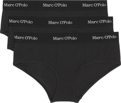 Produktbild von Marc O'Polo Damen Panty 3-Pack Essentials - Schwarz - Größe L