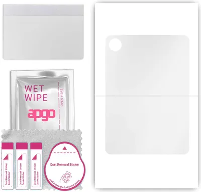 Produktbild von apgo Rückseite Schutzfolie, klar, kompatibel mit Vivo iQOO Pad, Hinten Hydrogel-Displayschutzfolie mit Positionierhilfe, kratzfest, einfache Montage