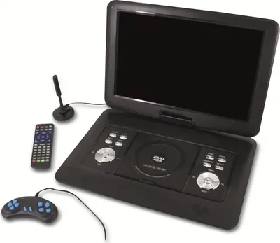 Obrázok produktu pre Soundmaster PDB1600SW, Prenosný DVD prehrávač, Konvertibilný, Čierna, DVD-Video, MP3, VCD, CD, CD-R, CD-RW, DVD+R, DVD+RW, DVD-R, DVD-RW, DVB-T2
