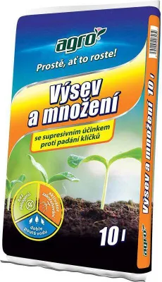 Immagine prodotto di substrato di semina e propagazione 10l AGRO