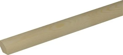 Obrázek produktu pro Lišta Konsta čtvrtkruhová 18 x 18 x 2400 mm, borovice