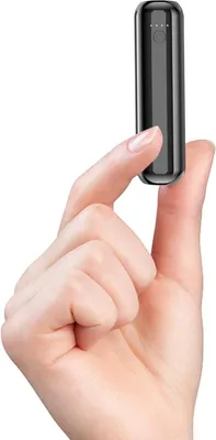 Produktbild von Mini Power Bank 5000mAh kompakt Schwarz
