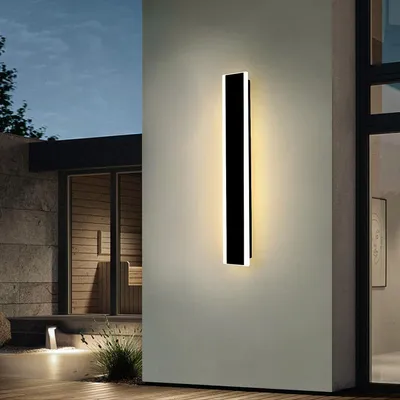 LED Außen-Wandleuchte 60 cm, 18 W, wasserdicht, dimmbar, 3000K/4500K/6000K