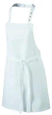 Image de Exner - Tablier uni pour enfants LT4956 (taille unique) (blanc)