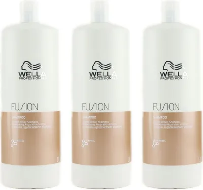 Produktbild von Wella Fusion Intense Repair 3 x 1000 ml Shampoo Set