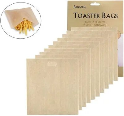 Produktbild von Mikrowellen-Toasty-Beutel, hitzebeständig, antihaft, für Backen, Pizza, Käse-Toasts