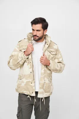 Obrázok produktu pre Urban Classics Pánska zimná bunda Kidoom svetlo béžová L