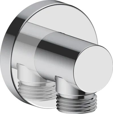 Immagine prodotto di Coude de raccordement mural Duravit, rosace ronde, 55x80mm, UV0630008010, UV0630008010