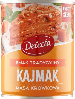 Zdjęcie produktu dla Kajmak Masa krówkowa o smaku 400g Delecta