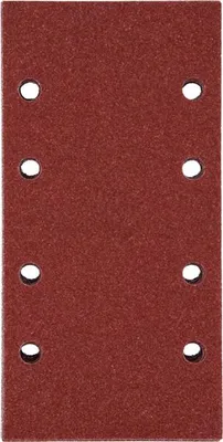 Produktbild von Schleifblatt-Set für Schwingschleifer, 25-teilig, 8 Löcher, 93 x 185 mm, 40-120