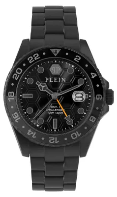 Obrázok produktu pre Philipp Plein - PWYBA0923 - Náramkové hodinky - Pánske - Kremeňové - GMT-I Challenger