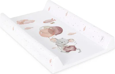 Obrázek produktu pro CEBA BABY Podložka přebalovací 2-hranná měkká (50x70) Basic Mouse