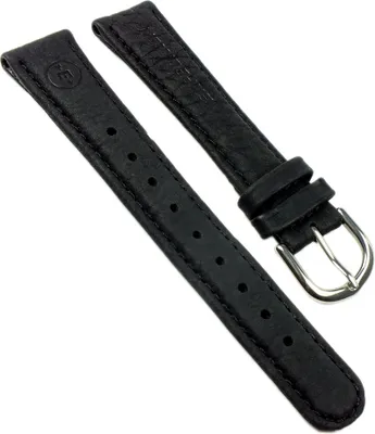 Produktbild von Timex Ersatzband┃Uhrenarmband Leder schwarz 16mm für Expedicion T43021