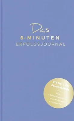 Zdjęcie produktu dla Das 6-Minuten-Erfolgsjournal (mittelblau)