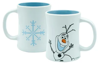 Image de Geda Labels Disney La Reine des Glaces - Complètement givré Olaf Tasse 3d en relief 360ml One Size