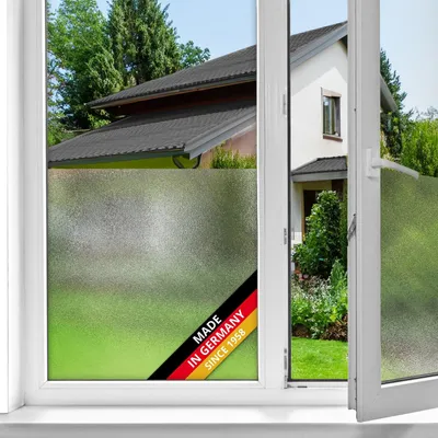 Productafbeelding van Raamfolie - Melkglaslook - Statisch - 45 cm x 1,5 m - Privacyfolie