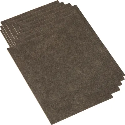 Produktbild von Adsamm® | 10 x selbstklebende Filzplatte | 200x300 mm | Braun | rechteckig | 3.5 mm starker Filzzuschnitt in  von Adsamm®