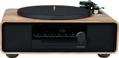 Produktbild von Thomson Mic300tt Mikro-HiFi-System 60W mit integriertem Plattenspieler, Bluetooth 5.0, CD-Player, FM-Radio, USB-MP3-Player