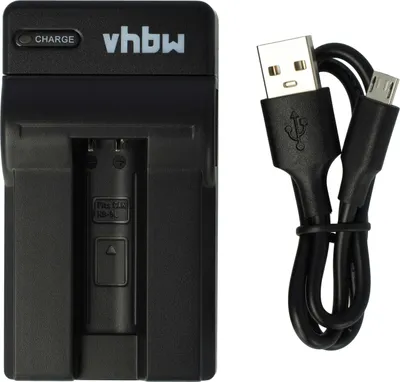 Produktbild von vhbw USB Ladegerät kompatibel mit Canon Digital Ixy 50s Kamera Camcorder/Akku - Ladeschale, Ladeanzeige, 4,2 V