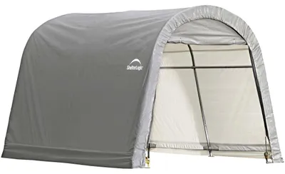 Produktbild von ShelterLogic Folien Zeltgarage Gerätehaus Grau 300x300x240 cm