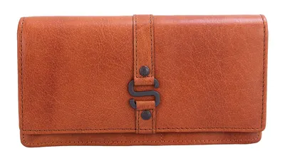 Produktbild von SPIKES & SPARROW Leder Geldbörse Gayle Wallet RFID Brandy braun