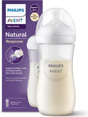Produktbild von Avent Natural Response Flasche 330 ml +3m