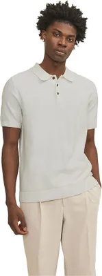 Obrázok produktu pre Jack & Jones Lusandri Knit Polo tričko s krátkym rukávom Beige S Man Beige S