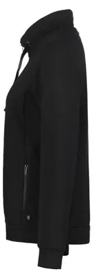 Produktbild von Luhta ERIKA Midlayer, schwarz, XS, mit 4-Wege-Stretch und Reißverschlusstaschen