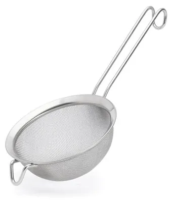 Bouillonzeef 0,27 mm Edelstahl Ø 14 cm silber