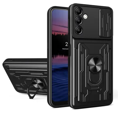 Obrázok produktu pre Pre Samsung Galaxy A14 5G / 4G PC Armor Camera Shield Ring Kryt na mobilný telefón